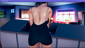 corruption, teasing, 3dcg, lesbian