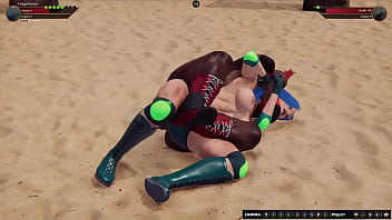Twiggy Nelson VS Tasha (Naked Fighter 3D)