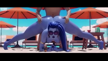 Overwatch widowmaker fucked on beach