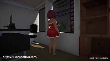Velma Masturbates on Christmas Night
