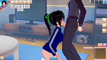 Koikatsu, Hentai Girl Ana Cums Hard