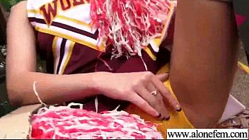 (jenna rose) Naughty Alone Girl Play With Sex Dildo Toys video-07