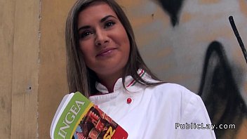 Russian cook gets anal fucked pov for cash