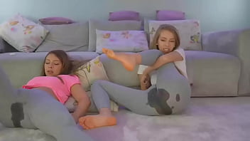 Lesbians Masturbating