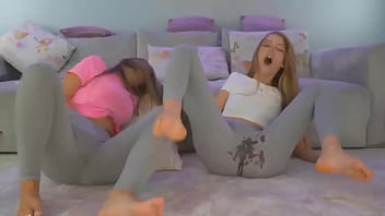 Lesbians Masturbating