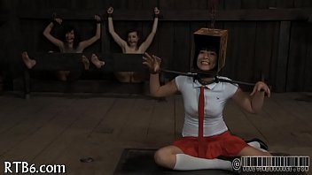 Ferocious whipping for cutie