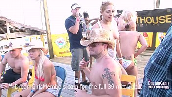 Bikini Contest Turns Raunchy When Girls Start Showing Pussy
