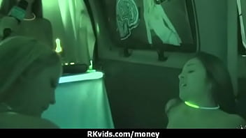 Sexy wild chick gets paid to fuck 14