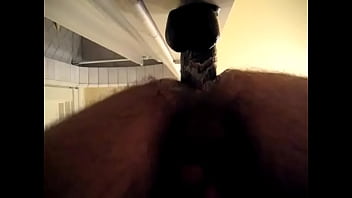 Big dildo with cum shot
