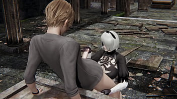 thumb 2b automata fuc  ked hard  