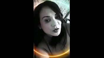 Bianca on live stream with her fans.