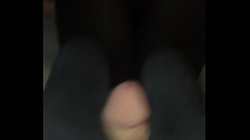 Asian wife sockjob part 1