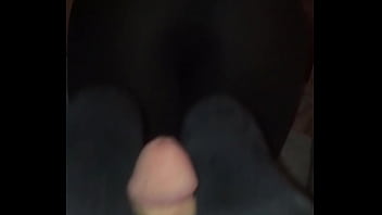 Asian wife sockjob part 1