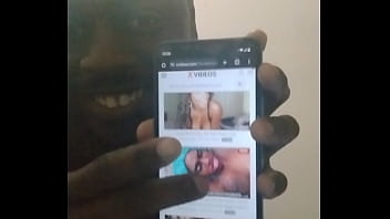 Orgasming to some solo ebony videos and testing my new phone to see if it works properly 1