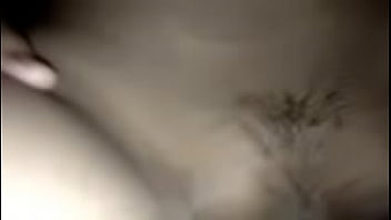 Spreading the female teacher's pussy and stuffing his cock in her clit until her clit is wet.