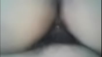 Spreading the female teacher's pussy and stuffing his cock in her clit until her clit is wet.