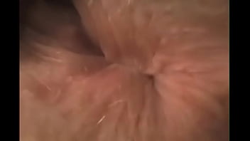 Asshole winking extreme close up