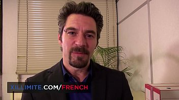 French mature anal fucked in the office