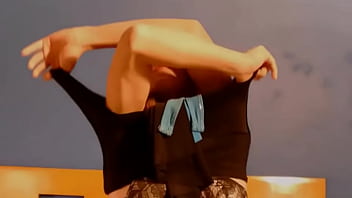 Smalltit piladyboy tugging hard cock