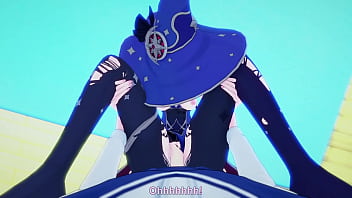 Mona from GENSHIN IMPACT LOVES YOUR Dick