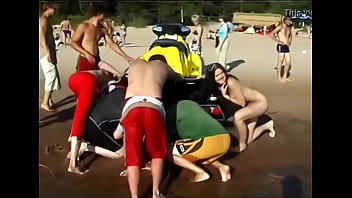 naturistcams.com Young nudist girl strips naked on a public ... 