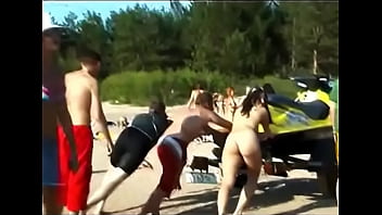 naturistcams.com Young nudist girl strips naked on a public ... 