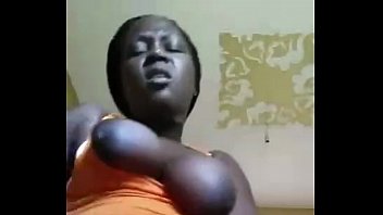 Solo ebony girl squirts