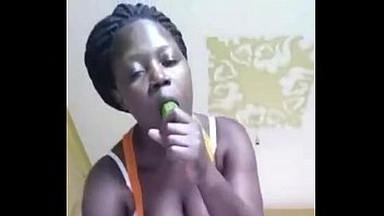 Solo ebony girl squirts