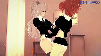 thumb shizuma hanazon  o and nagisa aoi intense lesb oi intense lesbi i intense lesbi