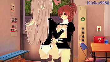thumb shizuma hanazon  o and nagisa aoi intense lesb oi intense lesbi i intense lesbi