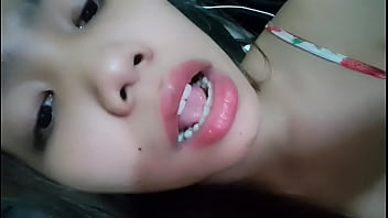 thumb cumslut licking  lips  