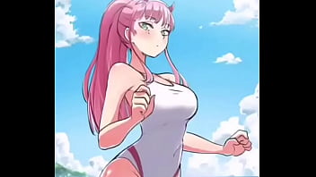 darling in the franxx walk on the beach