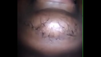 Guy licking girlfrien'ds pussy mercilessly while  she moans.