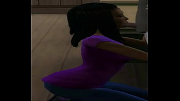 Chocolate girl sucking her social studies teach cock in the classroom aft sch
