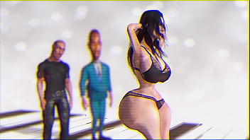 Kim Kardashian Makes A Sexy Dance For Kanye West And Zeliwipin