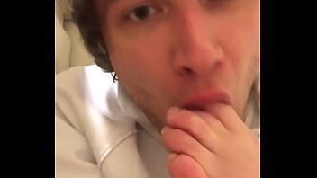 Cody Sturgis sucking his toes