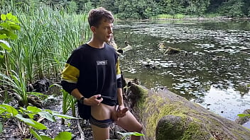 Naughty Teen Boy Jerking off in Public Park , I was almost ...