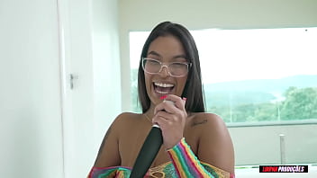 thumb morena delicios  a cavalgando no pau e receben o pau e recebend pau e recebendo