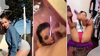 Espuleta Rainha dona das punhetas - majestosa senhora- Chutando as bolas desse otario