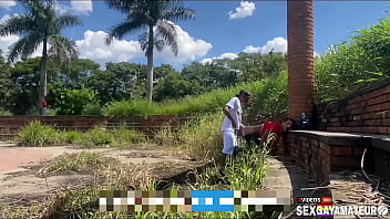 HAVING SEX WITH A STUPID STRAIGHT IN AN ABANDONED LAND