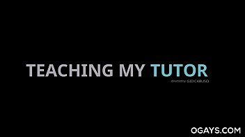 Cute young gay dudes having fun