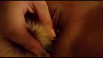 Wife Masturbates with Makeup Brushes
