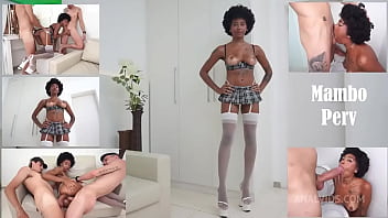 Beautiful breasts ebony, Ana SASUGA first double penetration & gets throat fucked (DP, Anal, ATM, DATM, sloppy BJ, Di ...