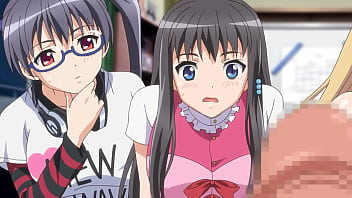 Petite Cutie Teens Watch a Cock for the First Time - Hentai [Subtitled]