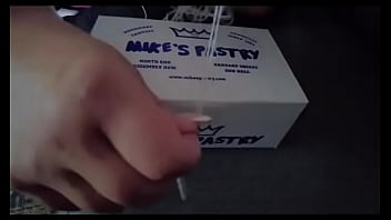 thumb finally got to  taste mikespastry after gettin ry after gettin ry after getting