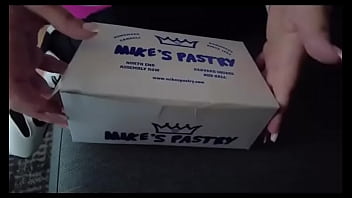 thumb finally got to  taste mikespastry after gettin ry after gettin ry after getting