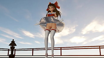 thumb reimu touhou st  riptease  
