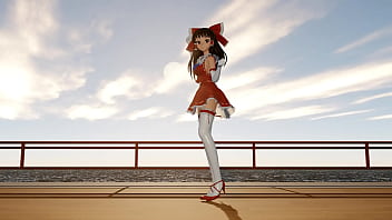 thumb reimu touhou st  riptease  