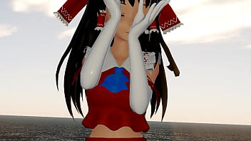 thumb reimu touhou st  riptease  