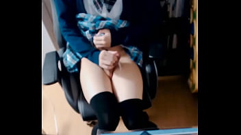 Japanese crossdresser  first movie